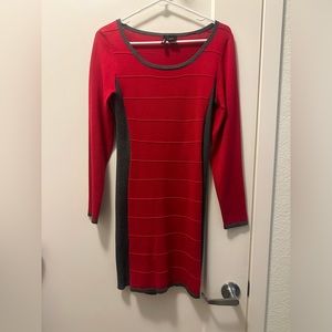 Red Sweater Dress
